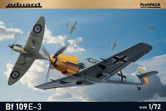 Eduard 1/72 Messerschmitt Bf109E-3 ProfiPack 7032